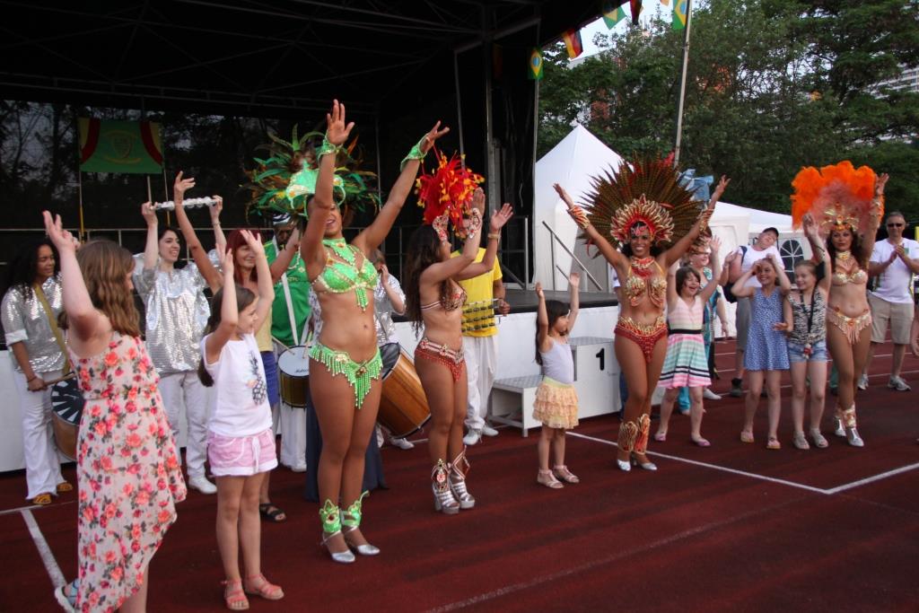 Samba Brasil mit Luisiane - das brachte Stimmung Foto: Ilir Hajredini